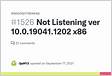 Not Listening ver 10.0..1202 x86 1526